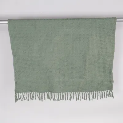 Filt (Grön) från Elsaform Bomull