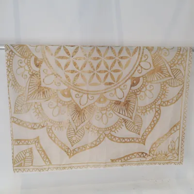 Tapisserie (Beige, Blanc) Polyester