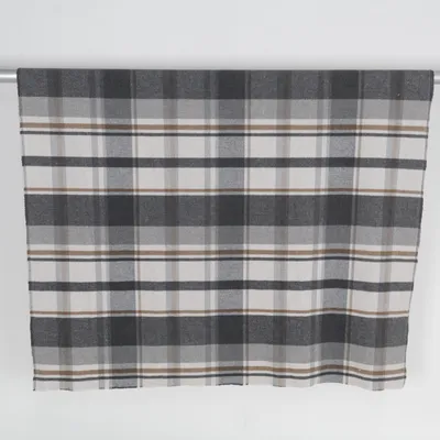 Plaid (Gray, White, Brown)