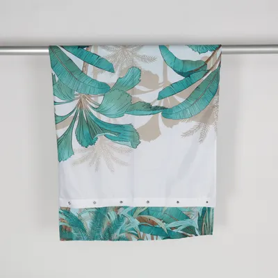 Duschdraperi (Turkos, Flerfärgad) från H&M Polyester