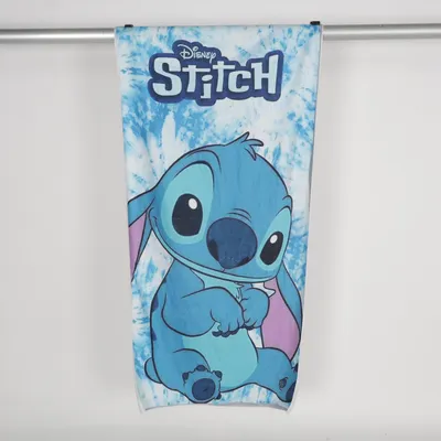 Badehåndklæde (Blå, Hvid) fra Disney