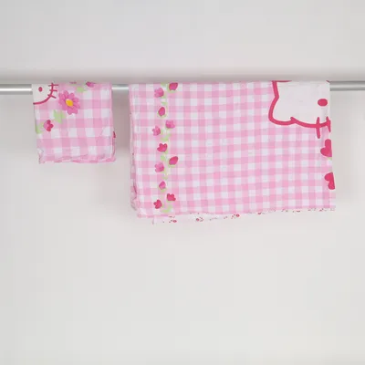 Bäddset (Rosa, Vit) från Hello Kitty