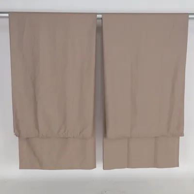Pleat curtain (Beige) from Home Affaire