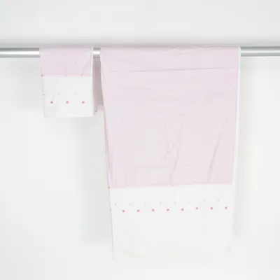 Bed set (Pink, White) from Debenhams Cotton