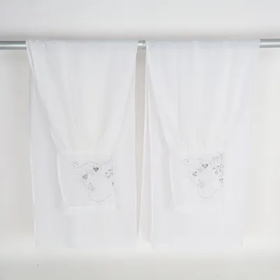 Rod pocket curtain (86167) from Noble House Polyester