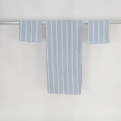 Bed set (Blue, White) from Høie of Scandinavia Cotton