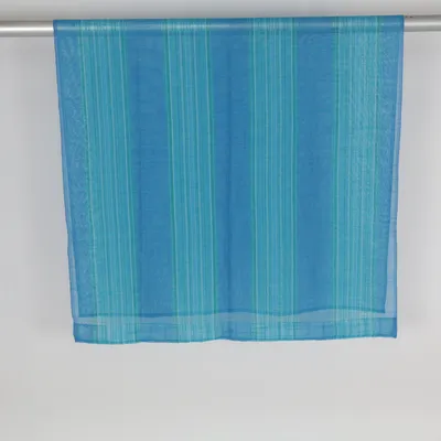 Rideau plissé (Bleu, Vert)