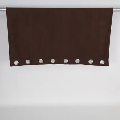 Rideau à œillets (Marron) de Kid Polyester
