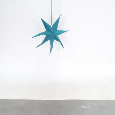 Christmas star (Blue)