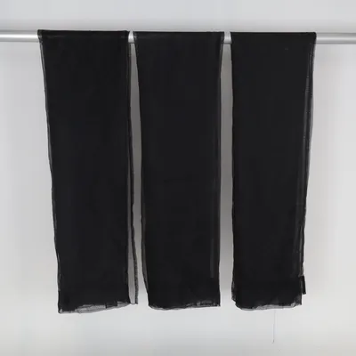 Draperie (Zwart)