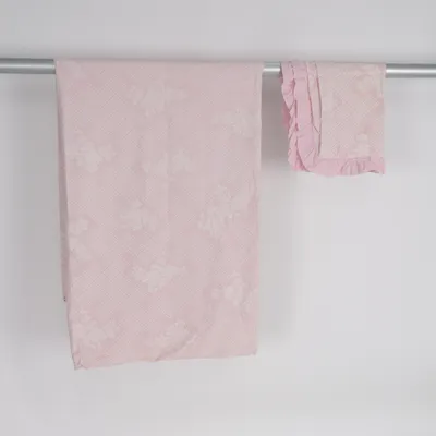 Bäddset (Rosa, Vit) från Nordisk Tekstil Bomull