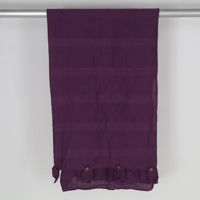 Loop curtain (Purple) from Meradiso Cotton