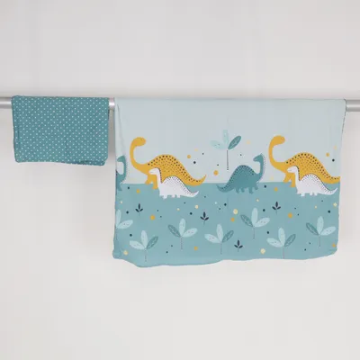 Bed set (Blue, Multicolored) from Dormia Cotton