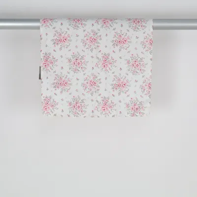 Viskestykke (Hvid, Pink, Grøn) fra Greengate Bomuld