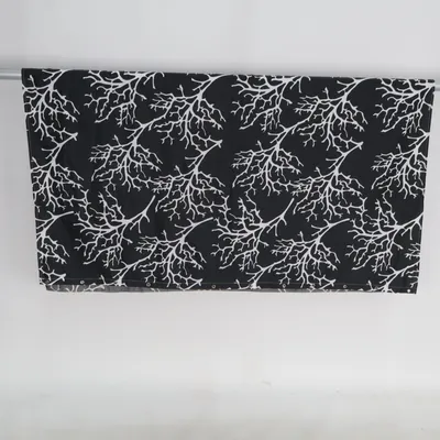 Shower curtain (Black, White) from Duschy Polyester