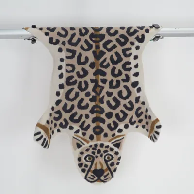 Dierenvel (Leopard) van Villa Volance Polyester