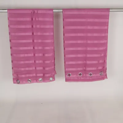 Rideau à œillets (Rose) de Mio Polyester