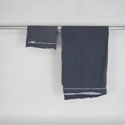 Bäddset (Blå, Vit) från Newport Bomull