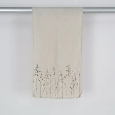 Löpare (Beige, Flerfärgad) från Depot Linne, Polyester