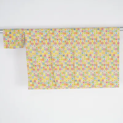 Parure de lit (Jaune, Multicolore)