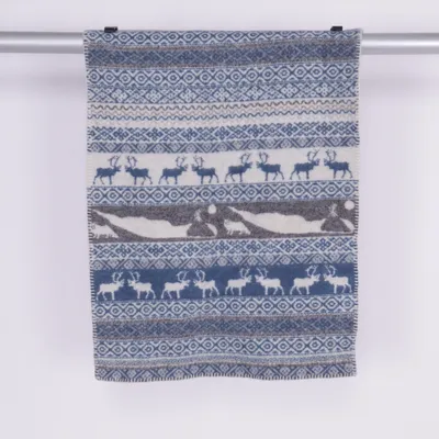 Deken (Grijs, Blauw, Beige) van Klippan Wol