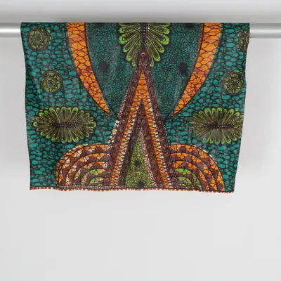 Textile (Blue, Green, Orange, Multicolored) from Angeles Cotton