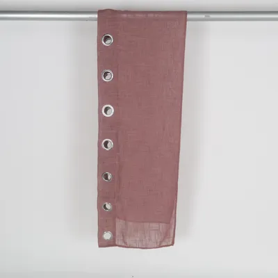 Ringgordijnen (Roze) van Rusta Home Polyester