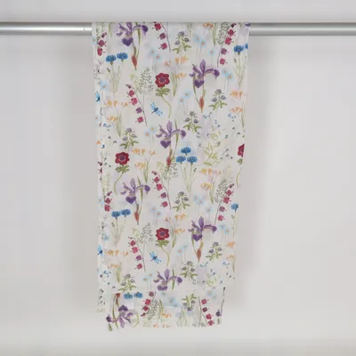 Rideau passe tringle (Blanc, Multicolore) de Hemtex Coton