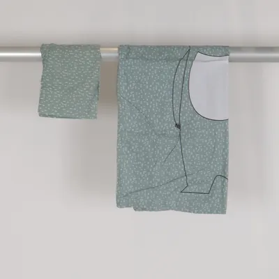 Bäddset (Grön) från Kronborg of Denmark Bomull