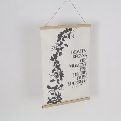 Vægdekoration (Beige)