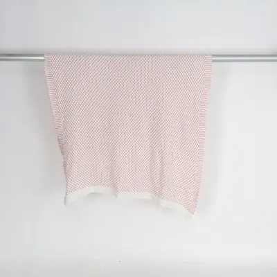 Couverture (Blanc, Orange) de Åhléns Coton