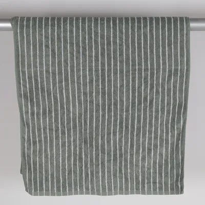 Badhanddoek (Groen, Wit) van H&M Home Katoen