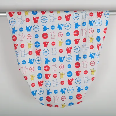 Dra-på-lakan (Vit) från Pokémon Polyester