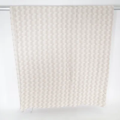 Couverture (Beige, Blanc) de Elsaform Coton, Polyester