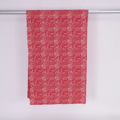 Textil (Röd, Vit)
