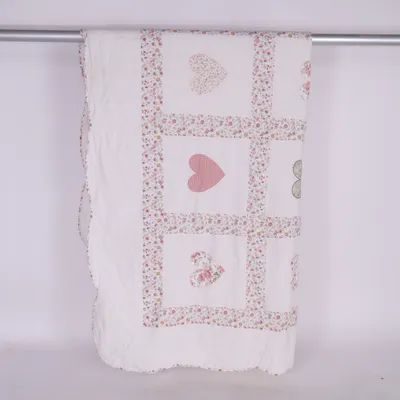 Täcke (Vit, Flerfärgad) från Bonprix Collection Bomull