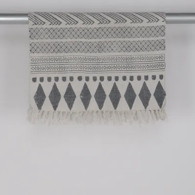 Trasmatta (Vit, Grå) från House Doctor Bomull, Polyester, Viskos