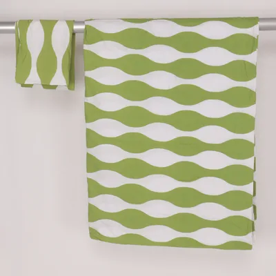 Bäddset (Grön, Vit) från IKEA Bomull