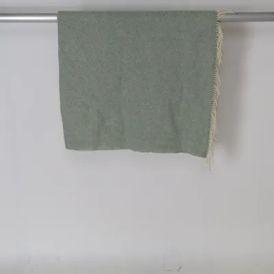 Couverture (Vert, Blanc) de Kosta Linnewäfveri Laine