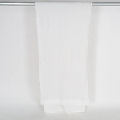 Rideau plissé (Blanc) de H&M Home Coton, Lin