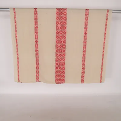 Överkast (Beige, Röd)