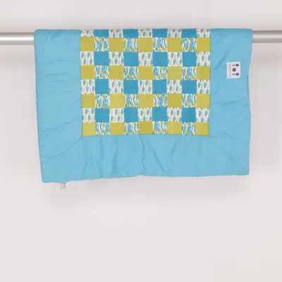 Babyfilt (Blå, Flerfärgad) från Summerville Organic Ekologisk bomull, Polyester
