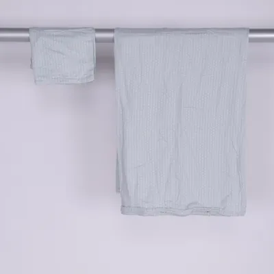 Bed set (White, Green) from Camcam Organic cotton