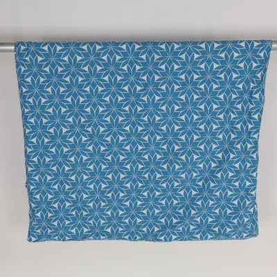 Housse de couette (Bleu, Blanc) de IKEA Coton