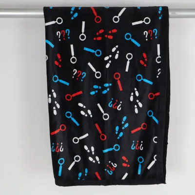 Couverture (Noir, Multicolore) de Thalia Polyester