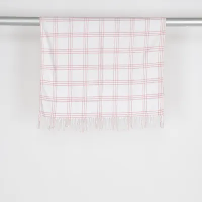 Babyfilt (Vit, Rosa) från Lene Bjerre Bomull