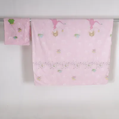 Dekbedset (Roze, Meerkleurig) van Dormia Katoen