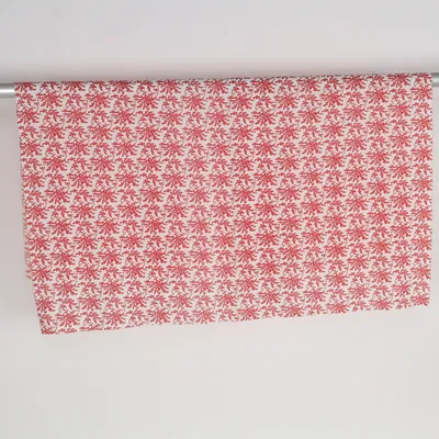Textil (Röd, Vit)
