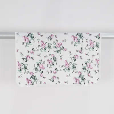 Babyfilt (Vit, Rosa, Flerfärgad) från Newborn Bambu, Bomull, Viskos