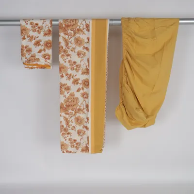 Bäddset (Gul, Flerfärgad) från Home Polyester